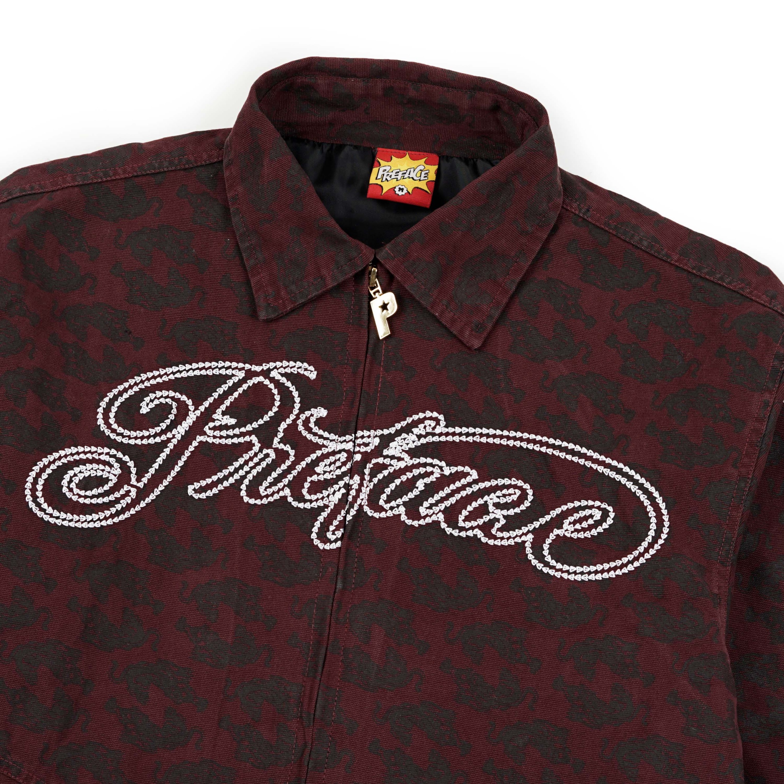 WORK JACKET - CRIMSON