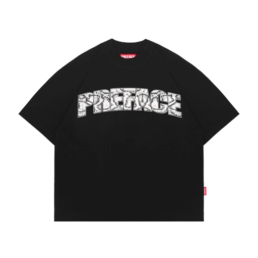 Image of PREFACE T-Snake Logo Black