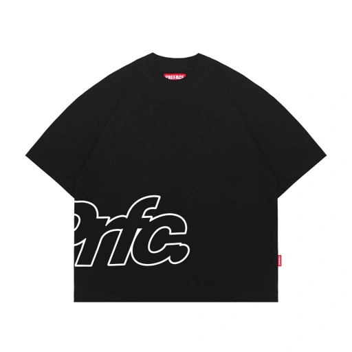 Image of PREFACE Offset Tee Black
