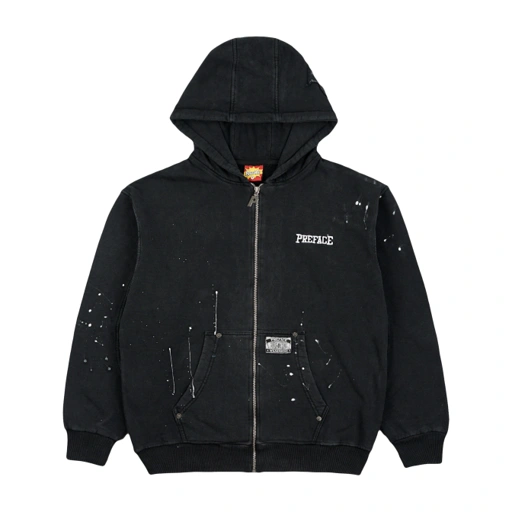 ZIP HOODIE WASHED - KRAKEN