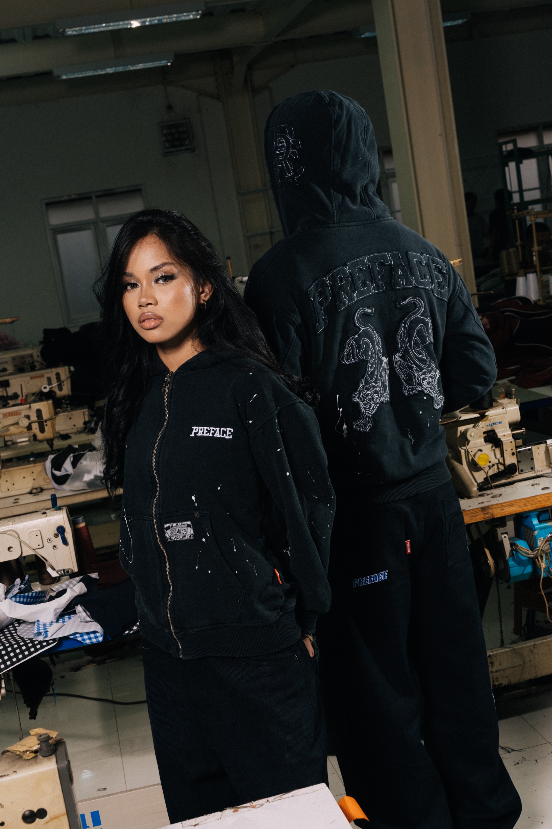 ZIP HOODIE WASHED - KRAKEN