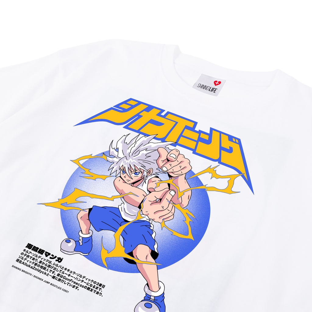 Shining Bright Kilua Tshirt - White