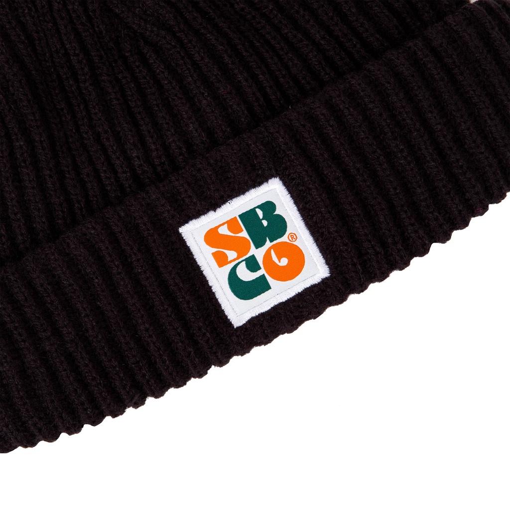 Shining Bright Wave Beanie  - Black