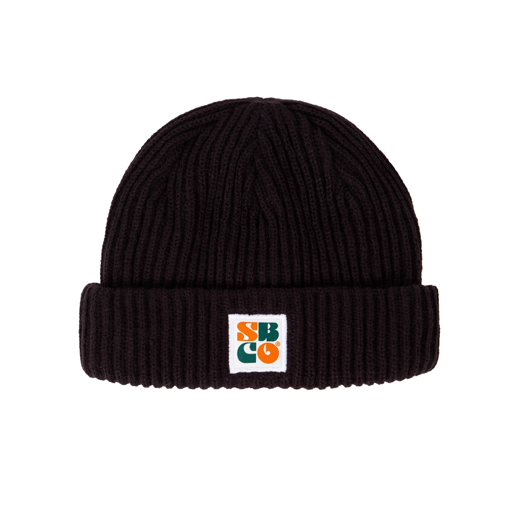 Shining Bright Wave Beanie  - Black