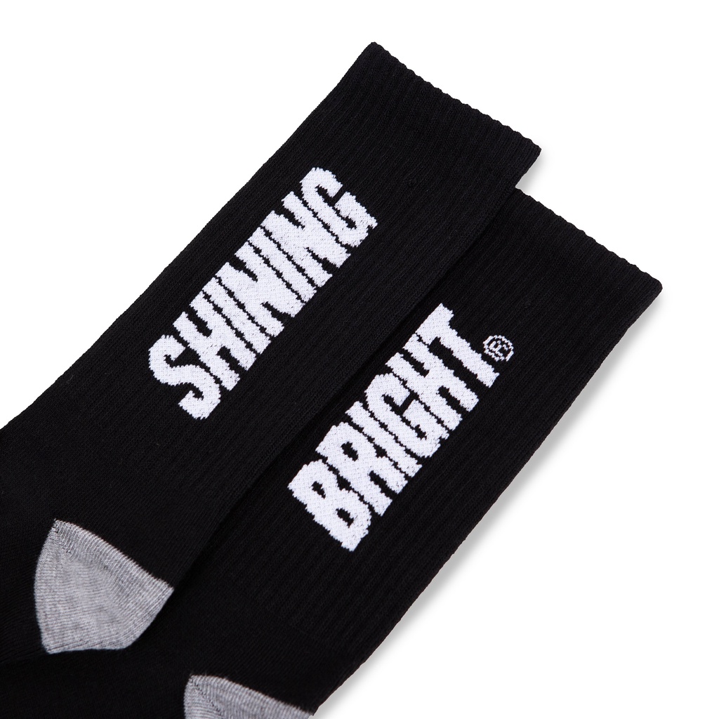 Shining Bright Rev Outlaw Socks - Black
