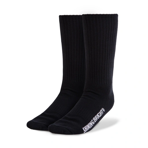 Image of Shining Bright Flacid Socks - Black
