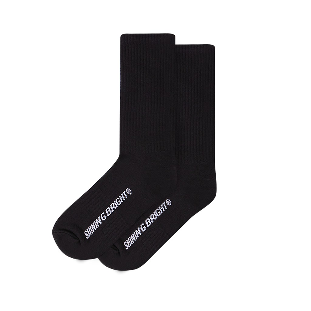 Shining Bright Flacid Socks - Black
