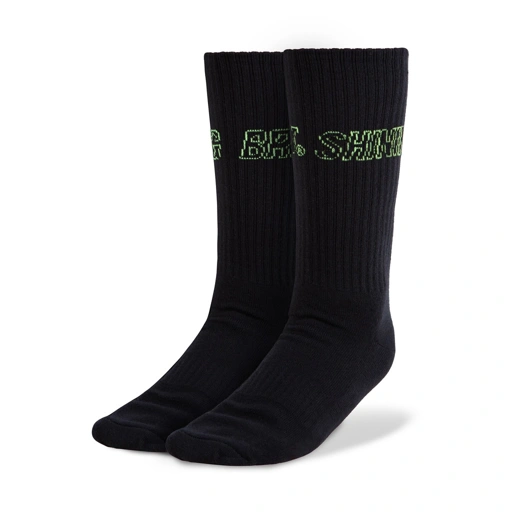 Image of Shining Bright Rev Socks - Black