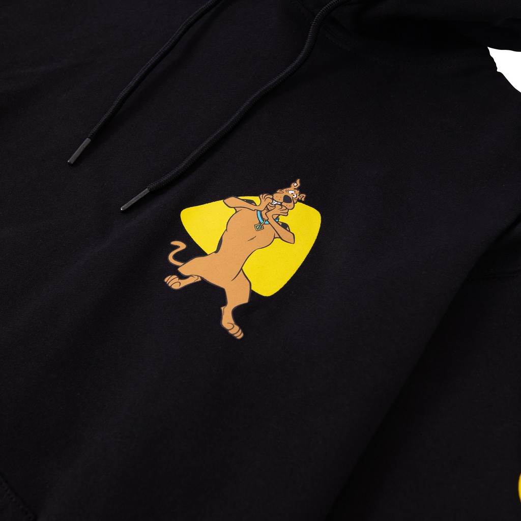 Shining Bright and Scooby-Doo Ruh-Roh Pullover Hoodie - Black