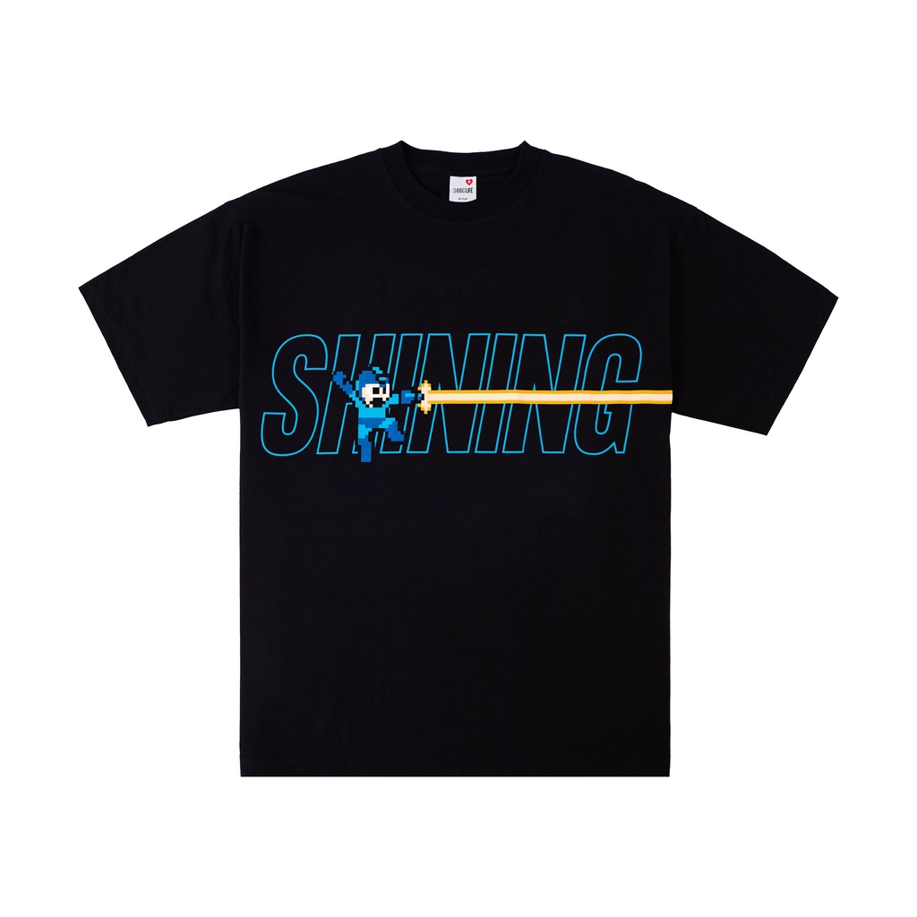 Shining Bright Rockman Tshirt - Black