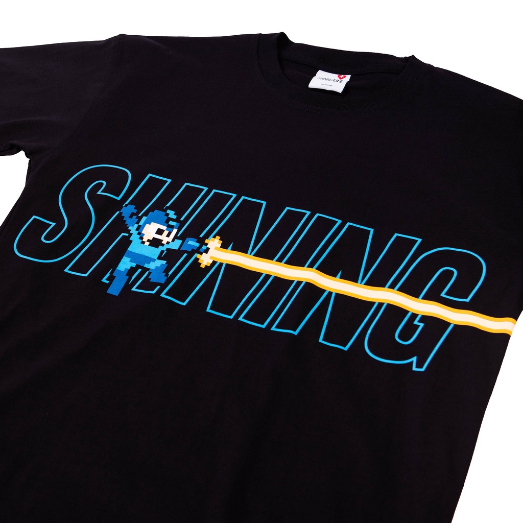 Shining Bright Rockman Tshirt - Black