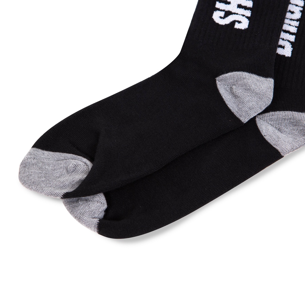 Shining Bright Rev Outlaw Socks - Black