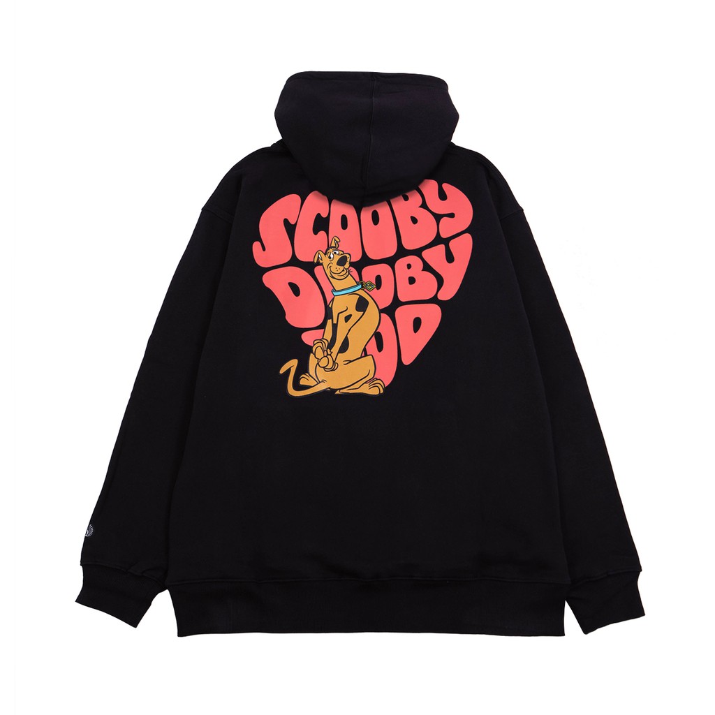 Shining Bright and Scooby-Doo Loveable Pullover Hoodie - Black