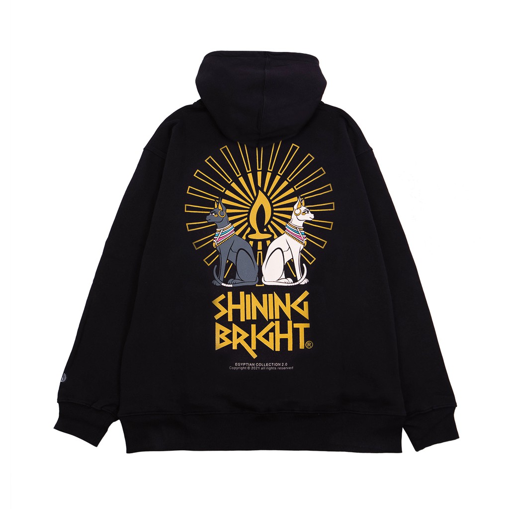Shining Bright Pharos Pullover Hoodie - Black