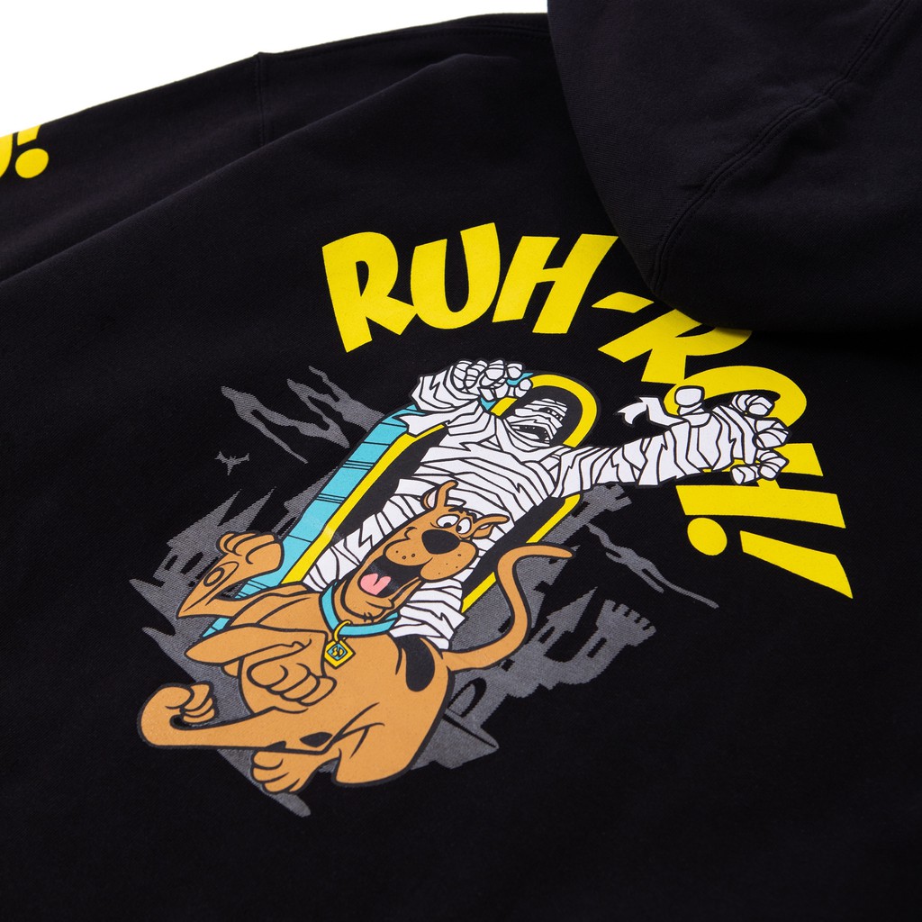 Shining Bright and Scooby-Doo Ruh-Roh Pullover Hoodie - Black