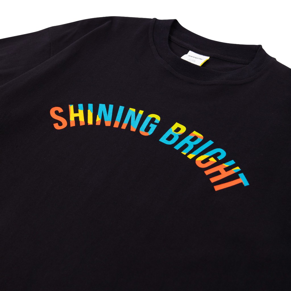 Shining Bright SB Color Tshirt - Black
