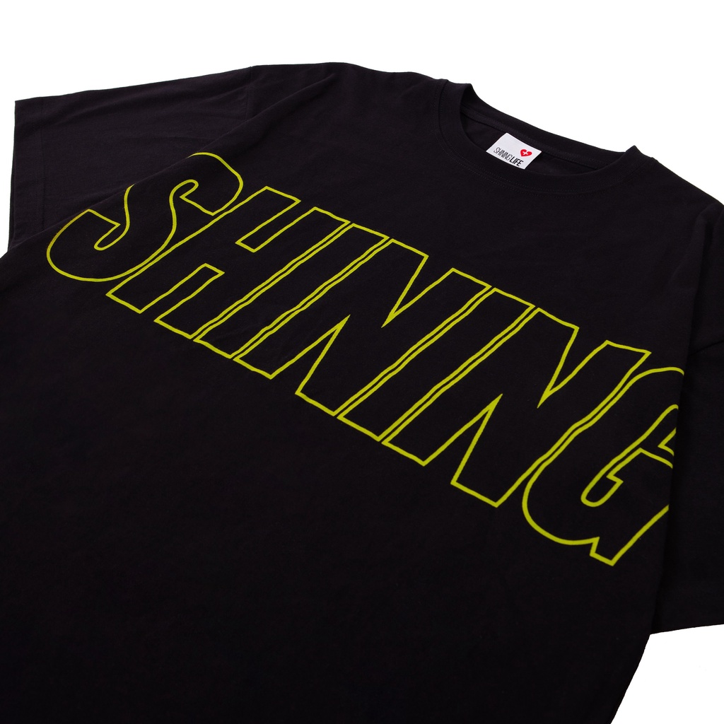Shining Bright Rev Tshirt - Black