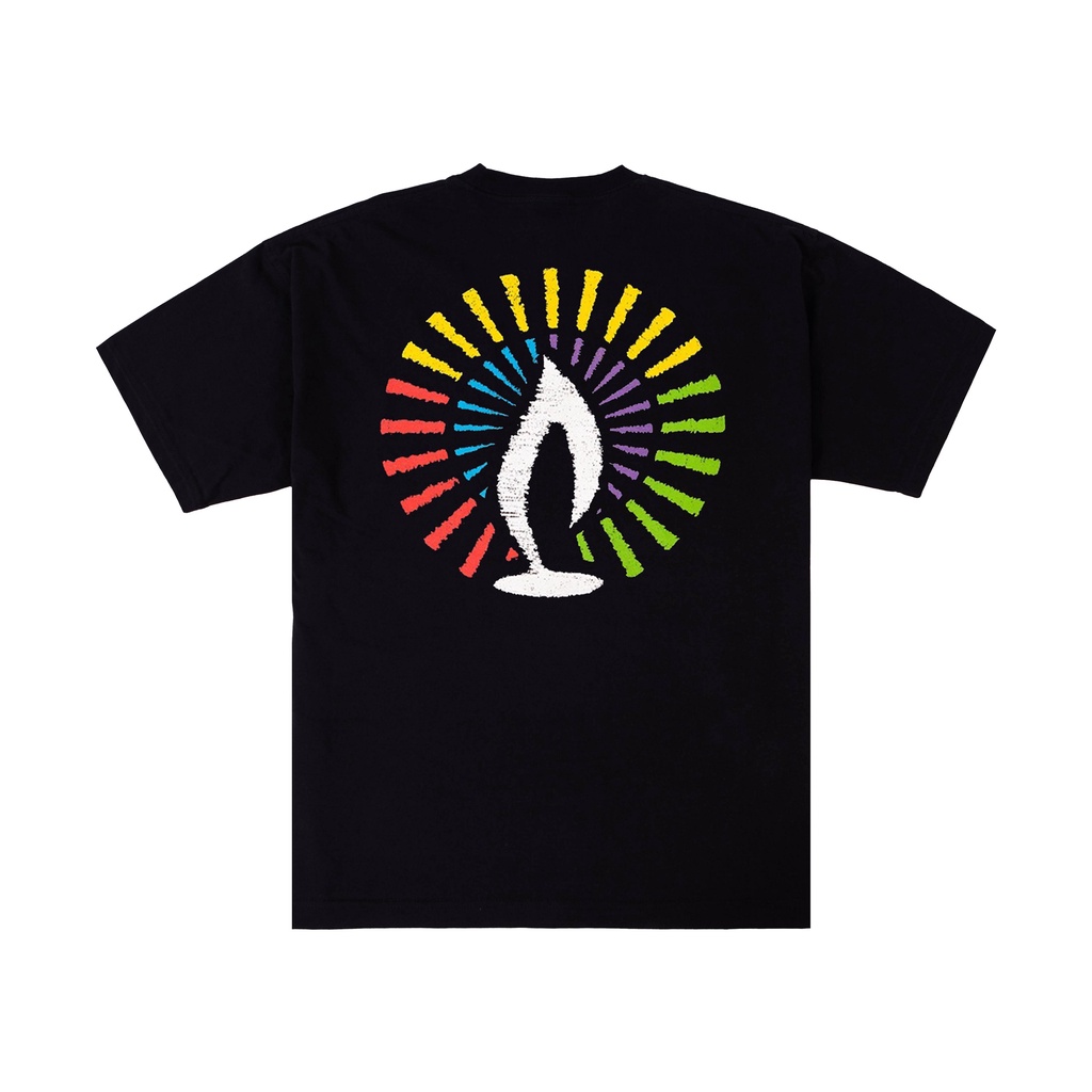 Shining Bright Shine Cryon Tshirt - Black