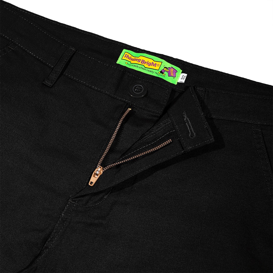 Shining Bright Chinos Short Pants - Black