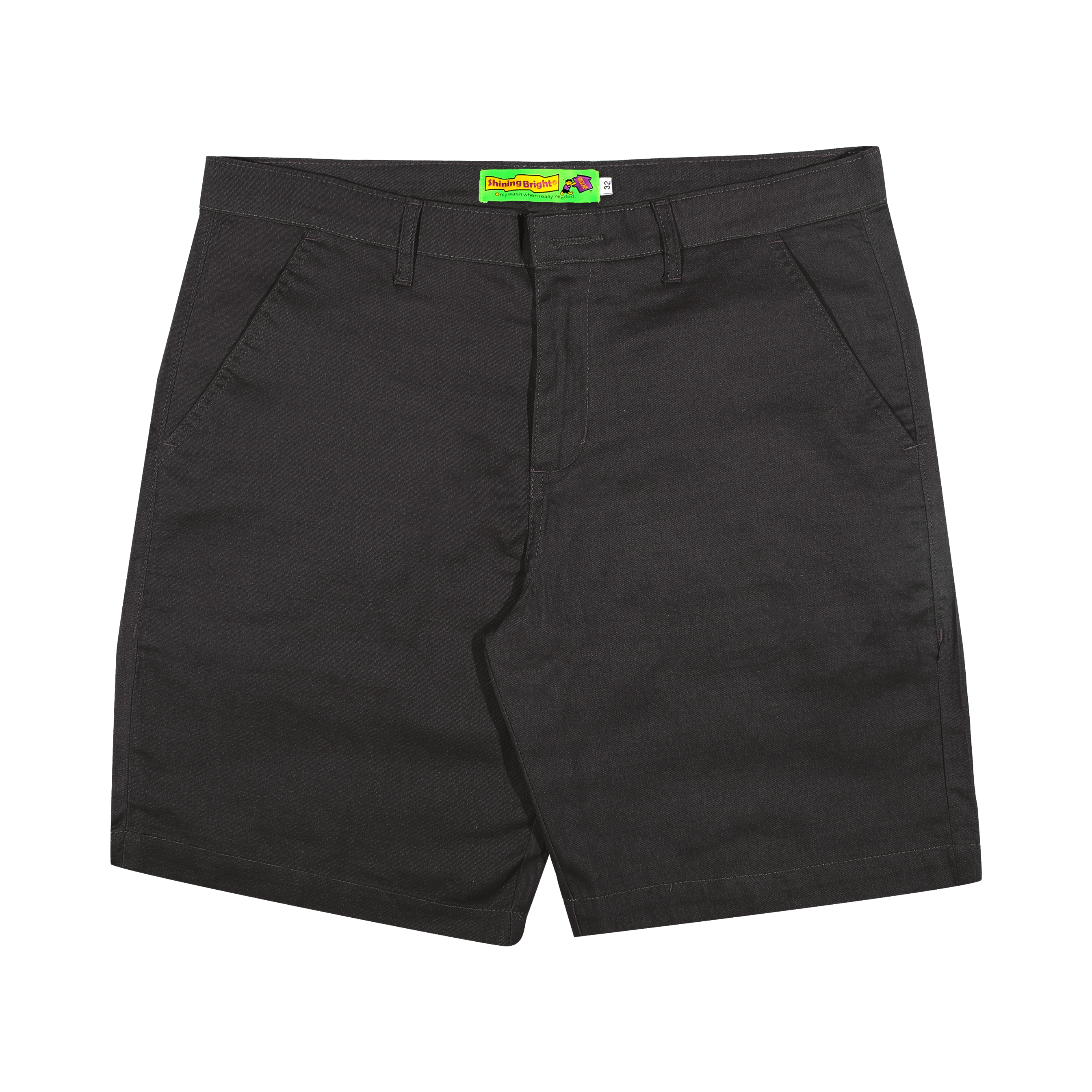 Shining Bright Chinos Short Pants - Grey