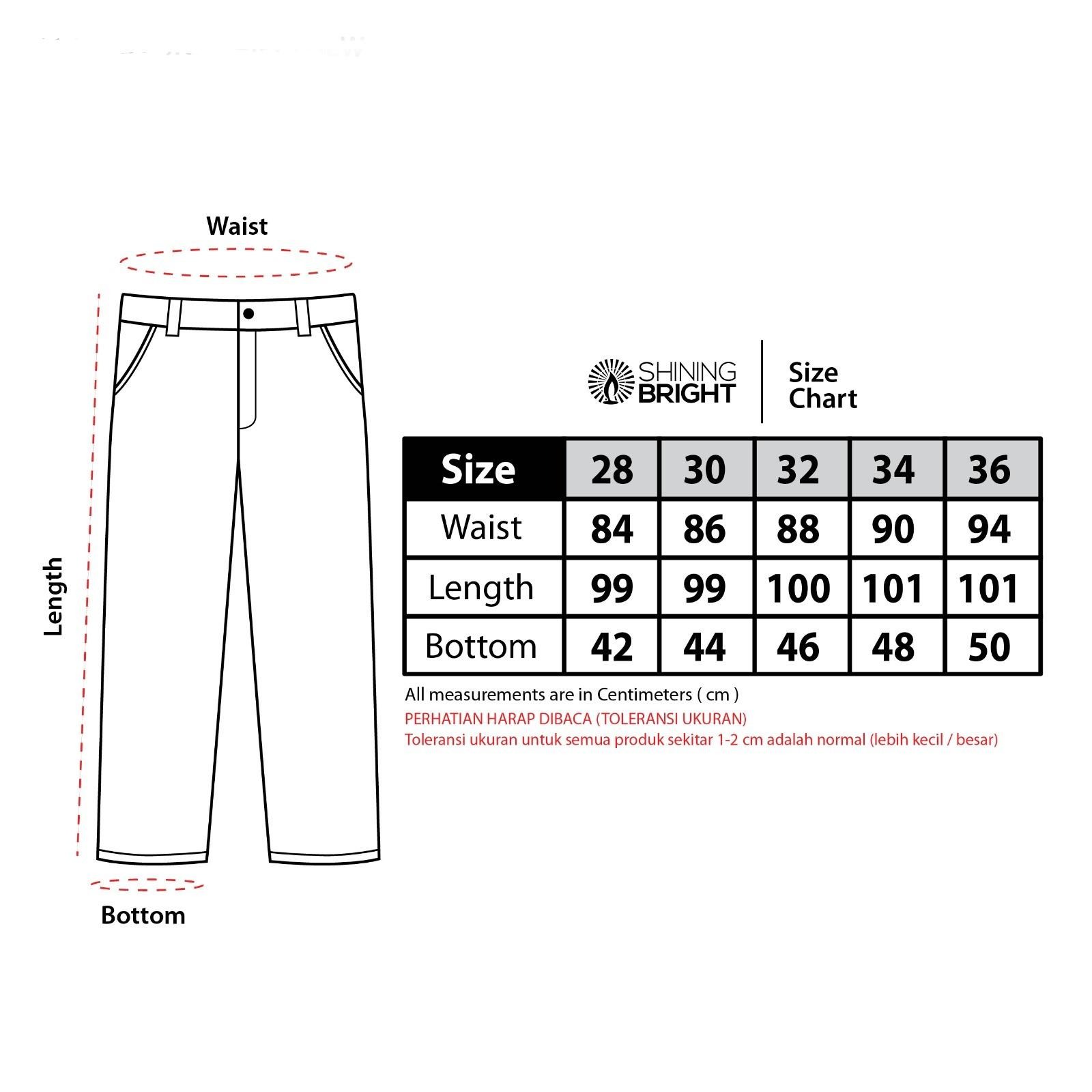 Shining Bright Chinos Long Pants - Army