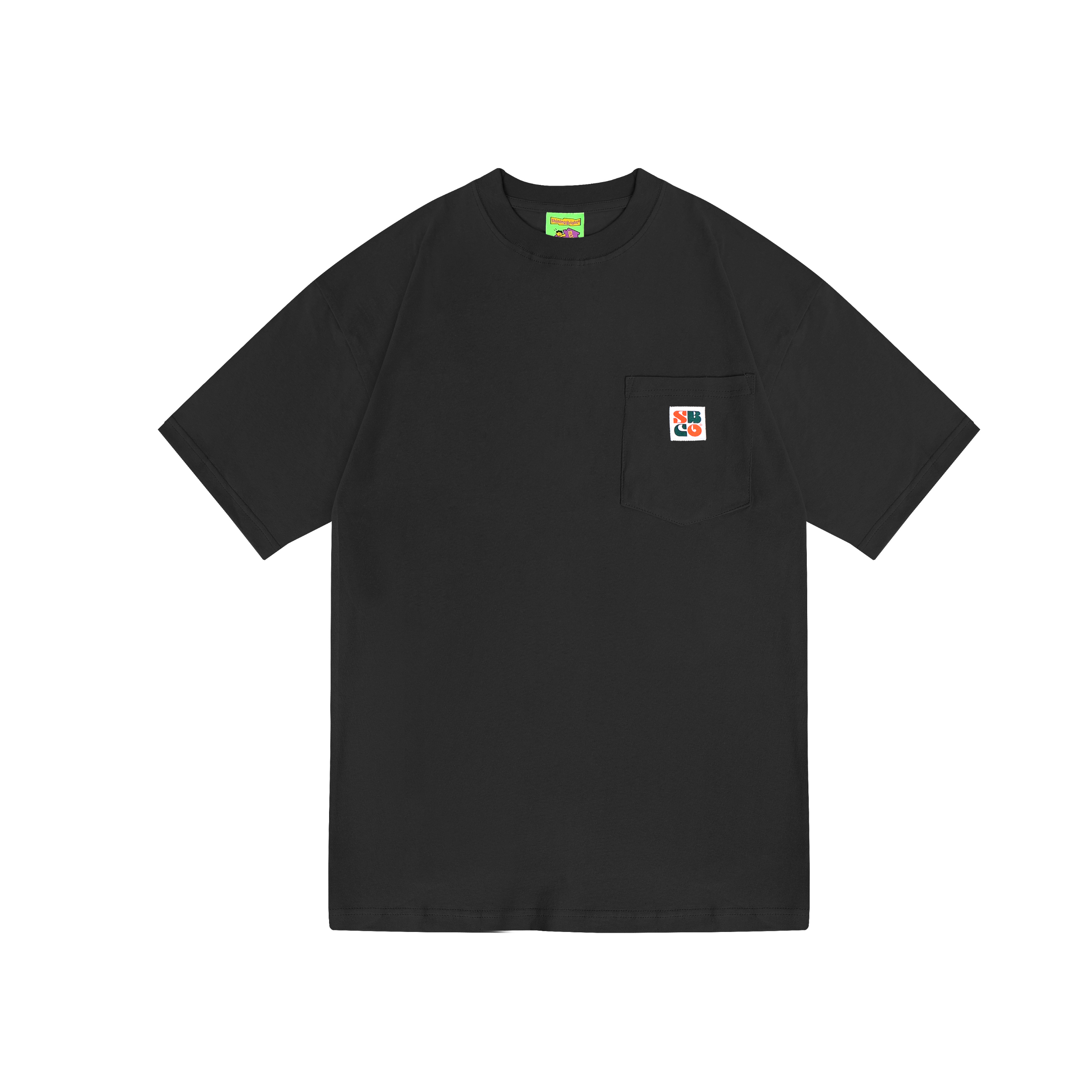 Shining Bright Pocket Tshirt - Dark Grey