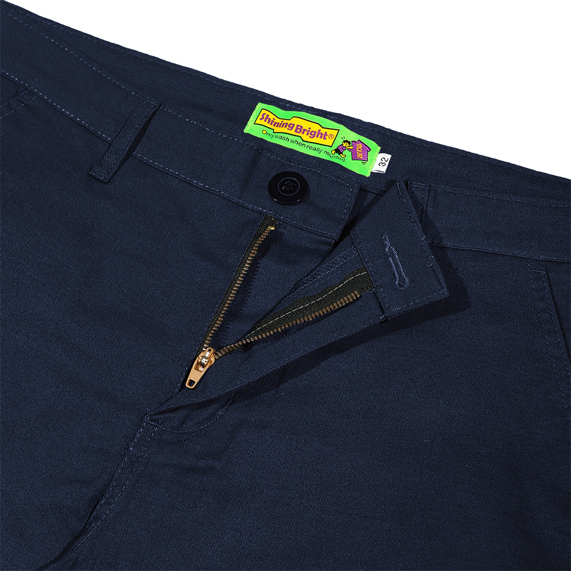 Shining Bright Chinos Short Pants - Navy