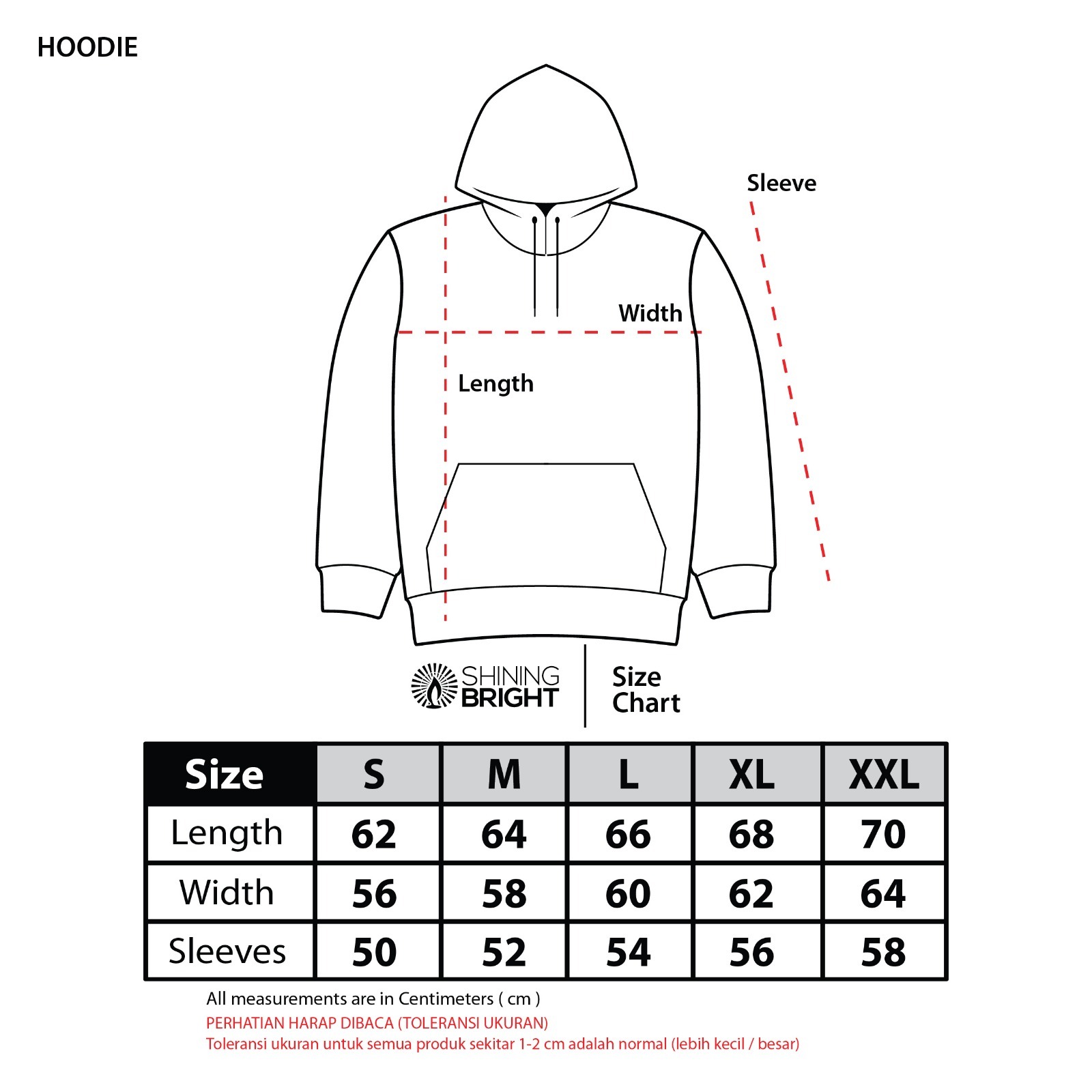 Shining Bright Pharos Pullover Hoodie - Black