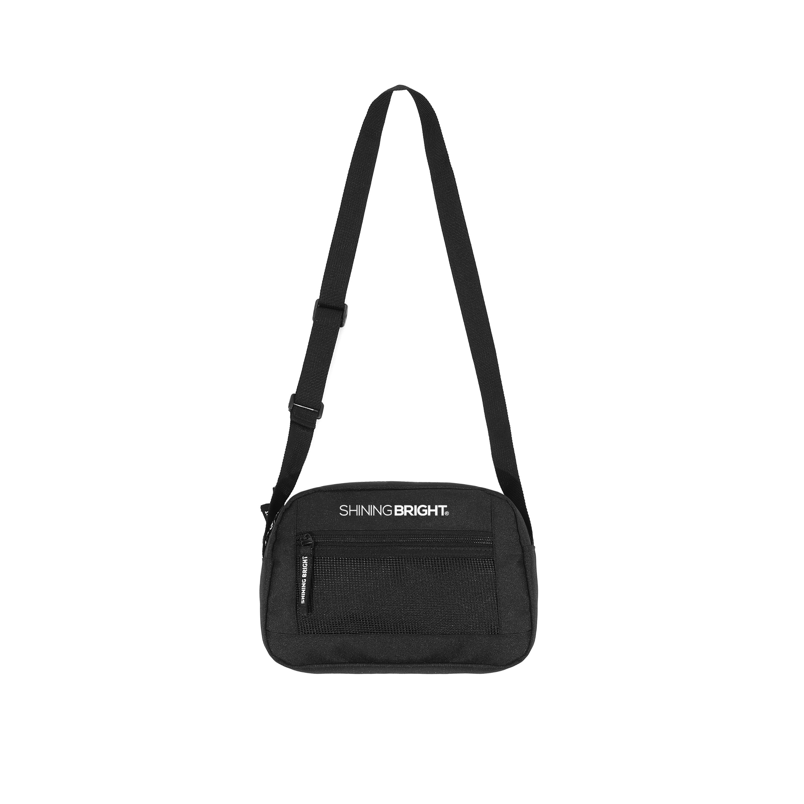 Shining Bright Flush Bag Sling Bag - Black