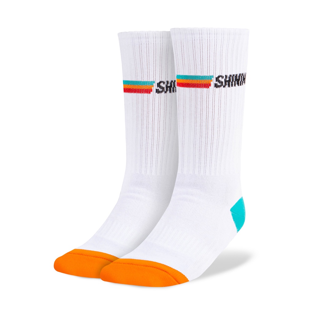 Shining Bright Evo Socks - White