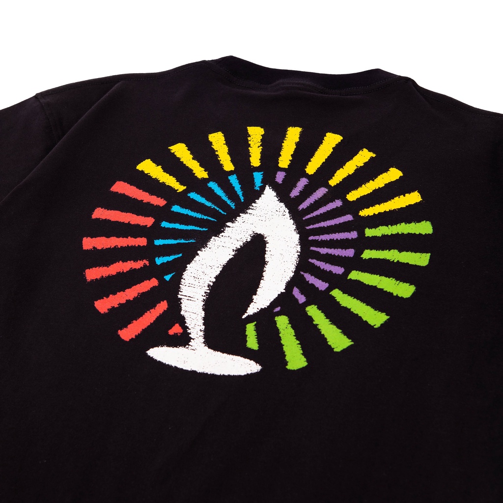 Shining Bright Shine Cryon Tshirt - Black