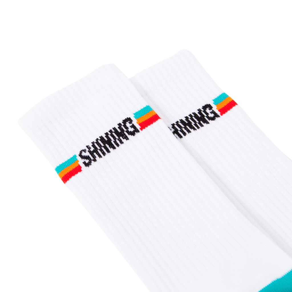 Shining Bright Evo Socks - White