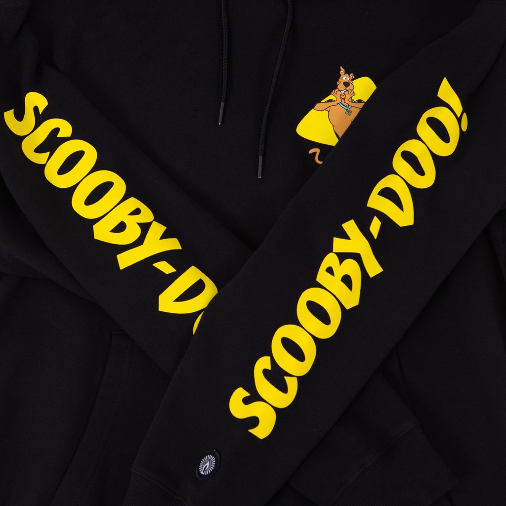 Shining Bright and Scooby-Doo Ruh-Roh Pullover Hoodie - Black