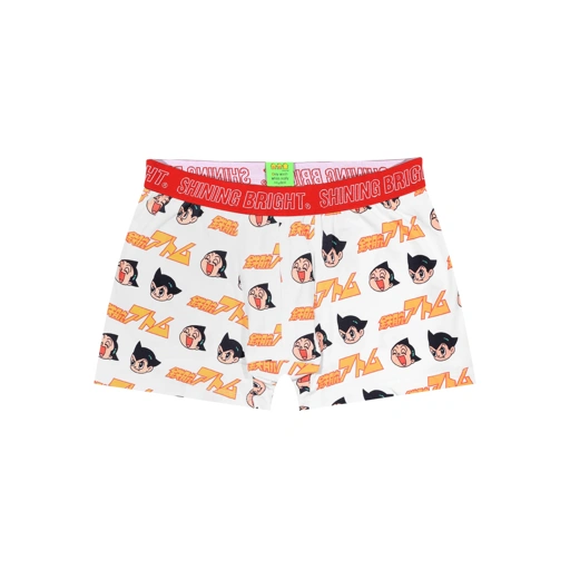 Image of Shining Bright Atom Boxer - White