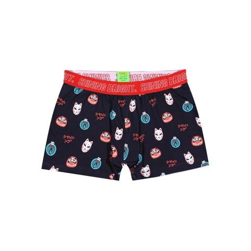 Image of Shining Bright Genki Boxer - Black