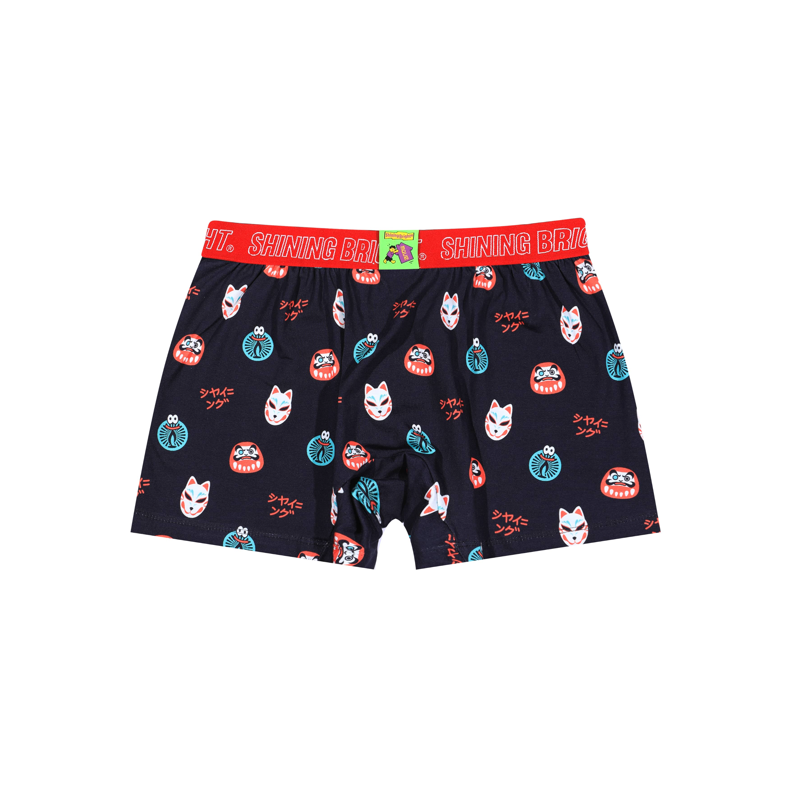 Shining Bright Genki Boxer - Black