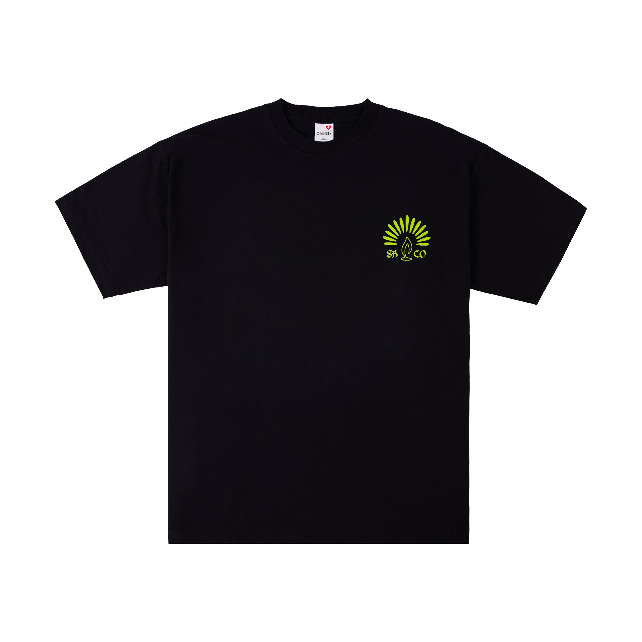 Shining Bright Sunrise Tshirt - Black