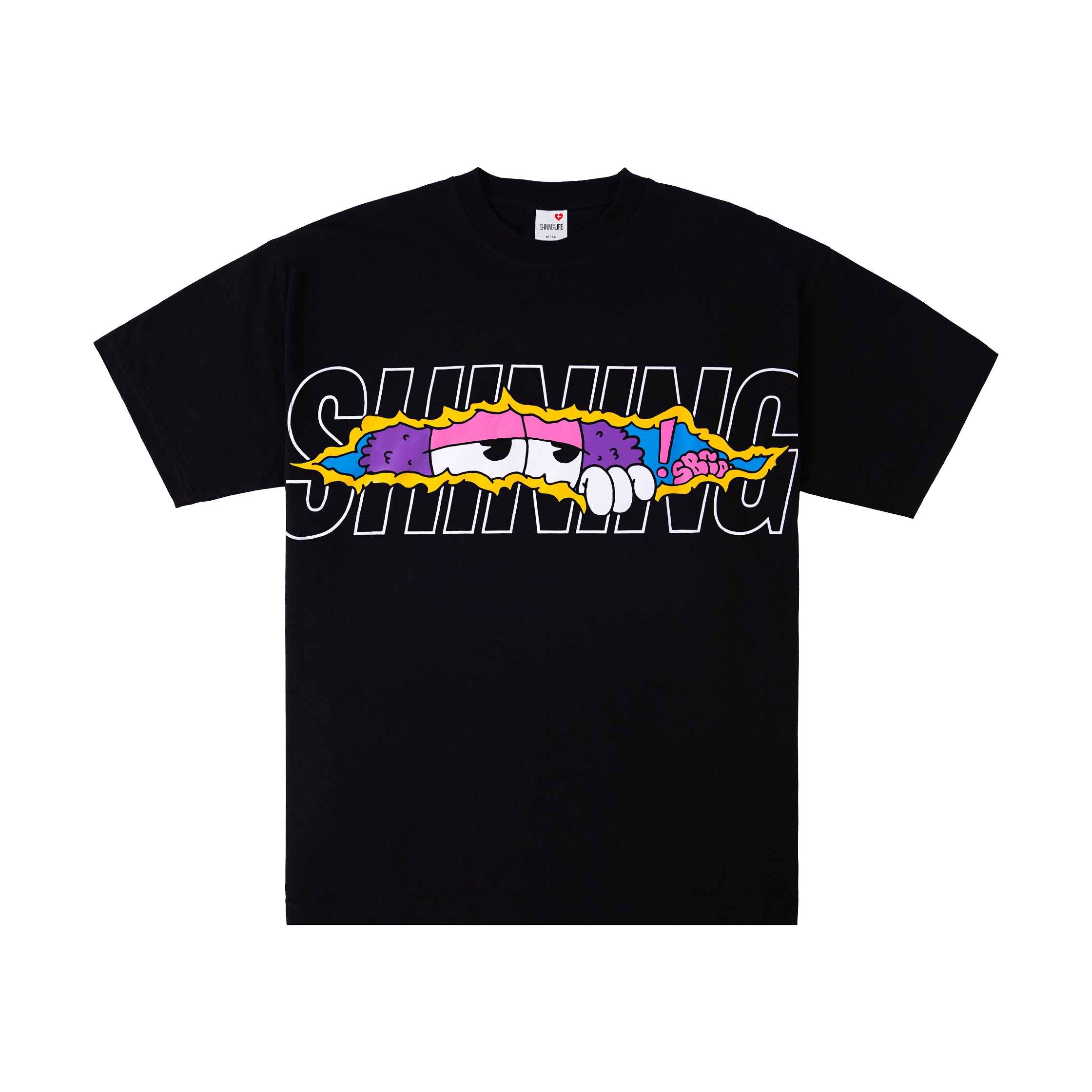 Shining Bright Mike Tshirt - Black