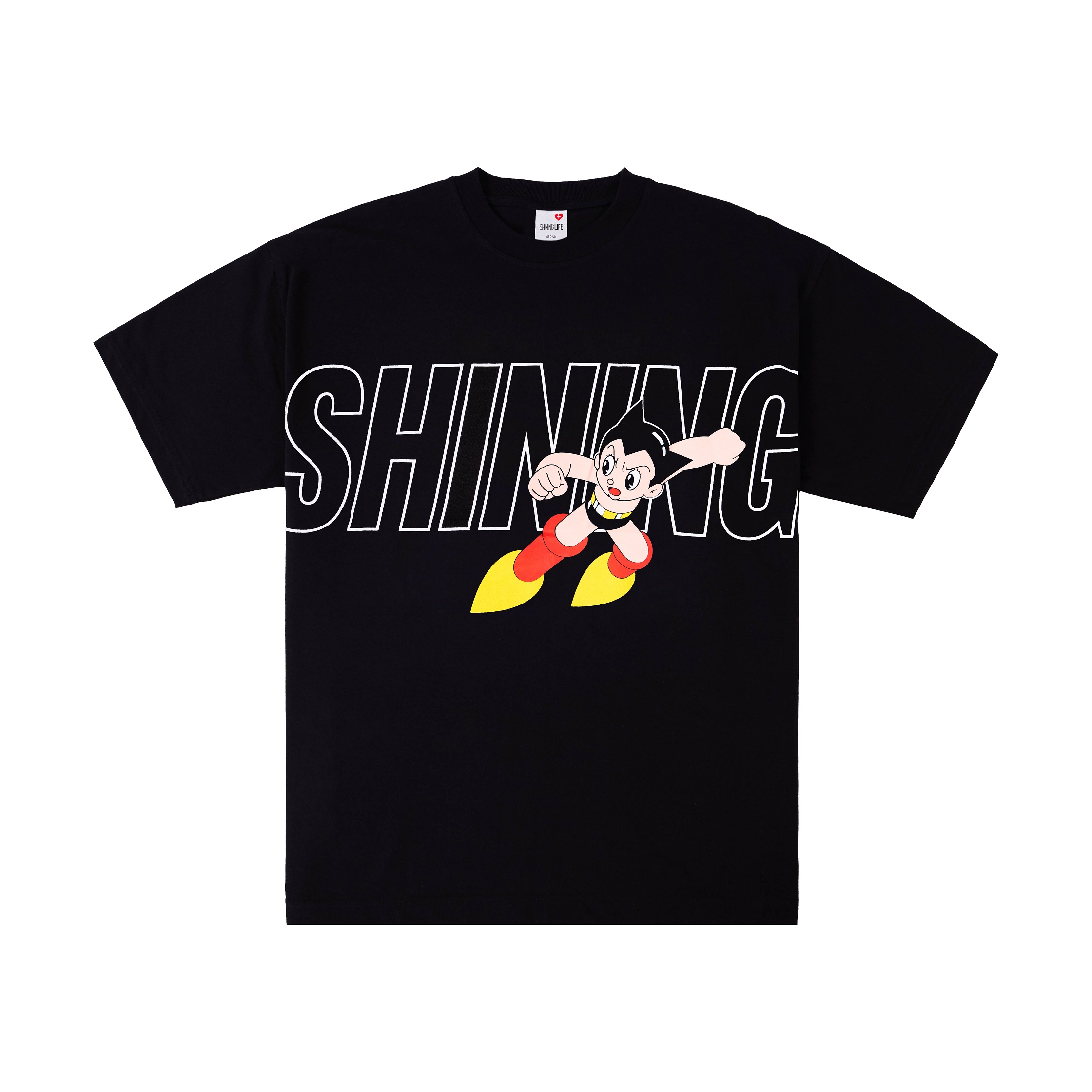 Shining Bright Astro Tshirt - Black