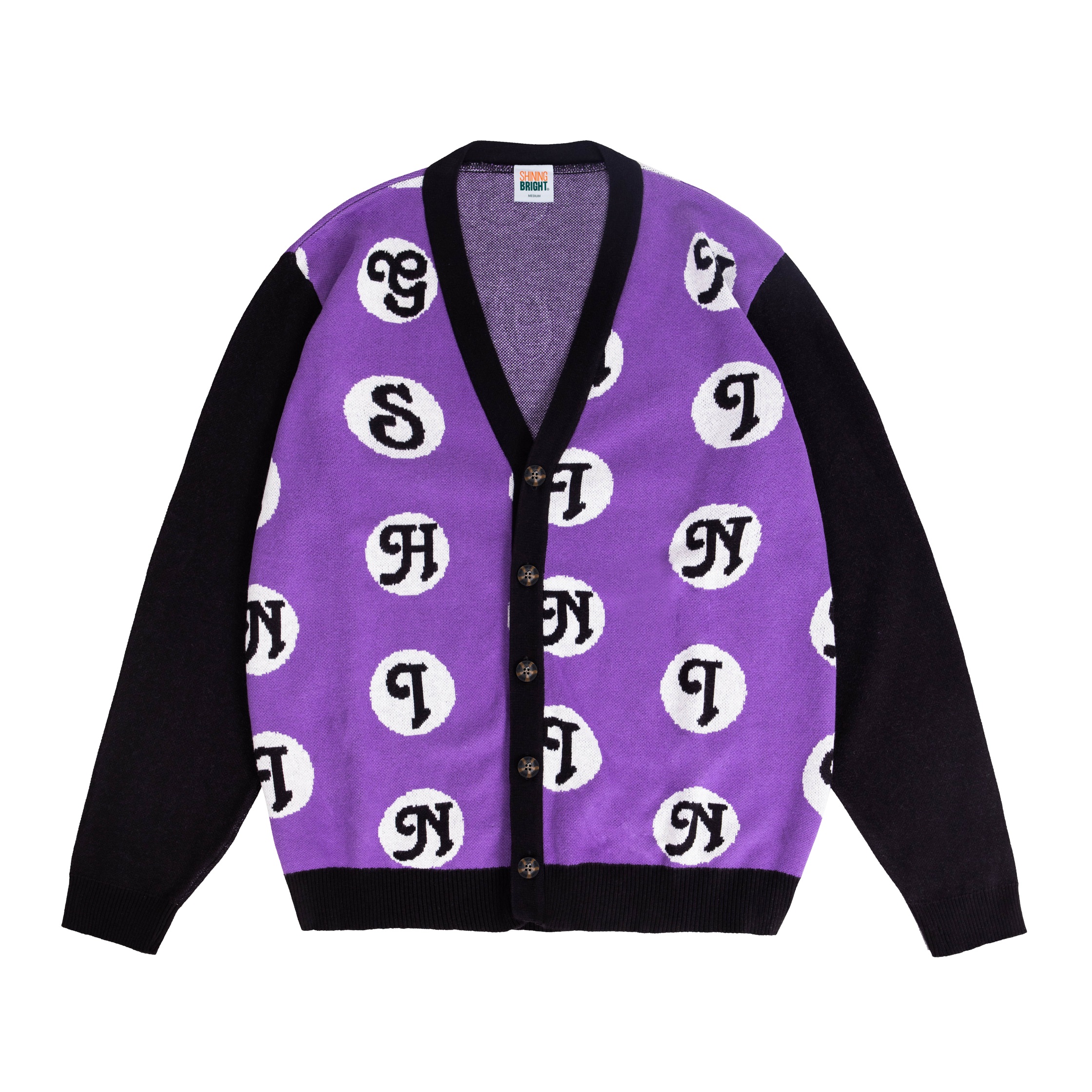 Shining Bright Alfa Cardigan - Purple