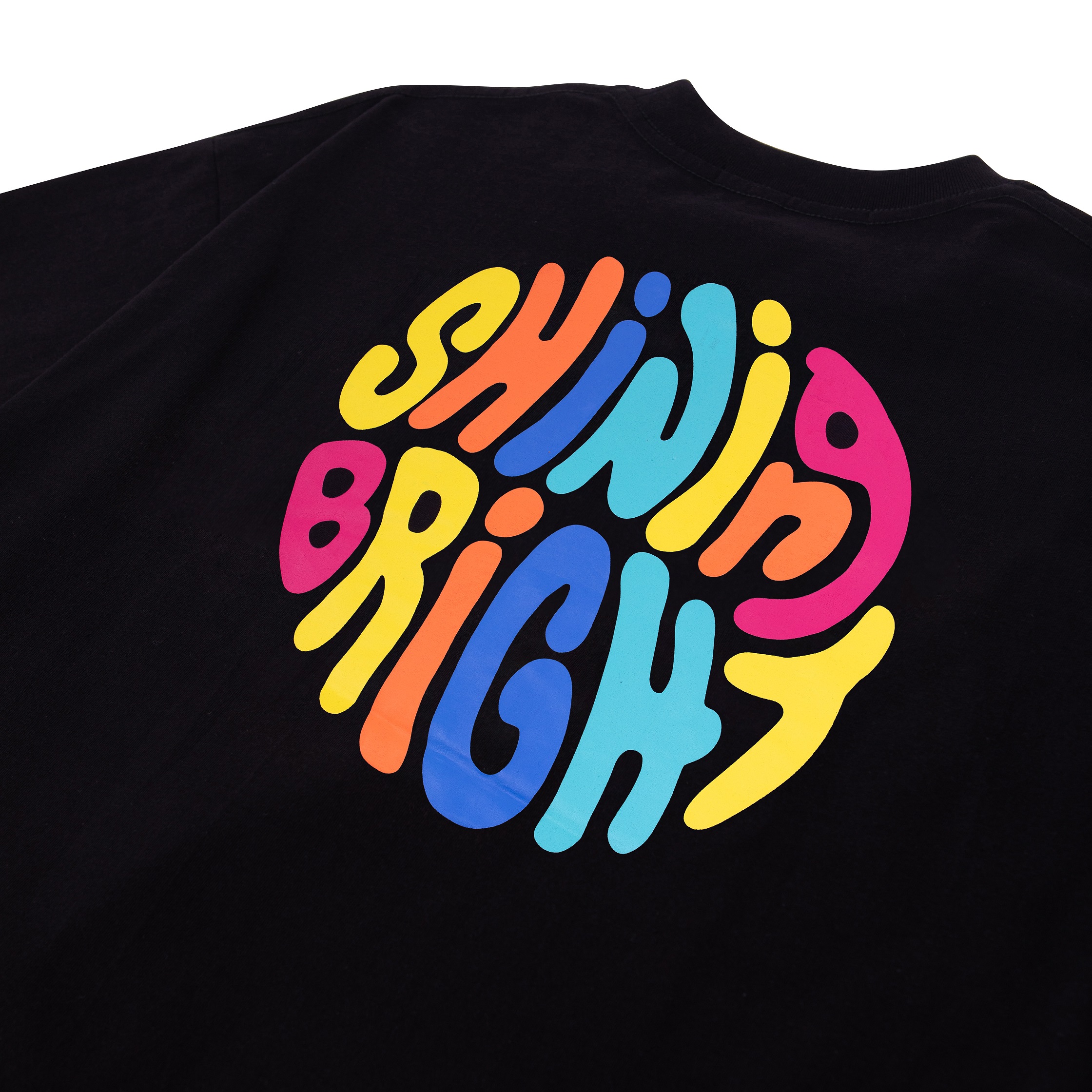Shining Bright Twirl Tshirt - Black