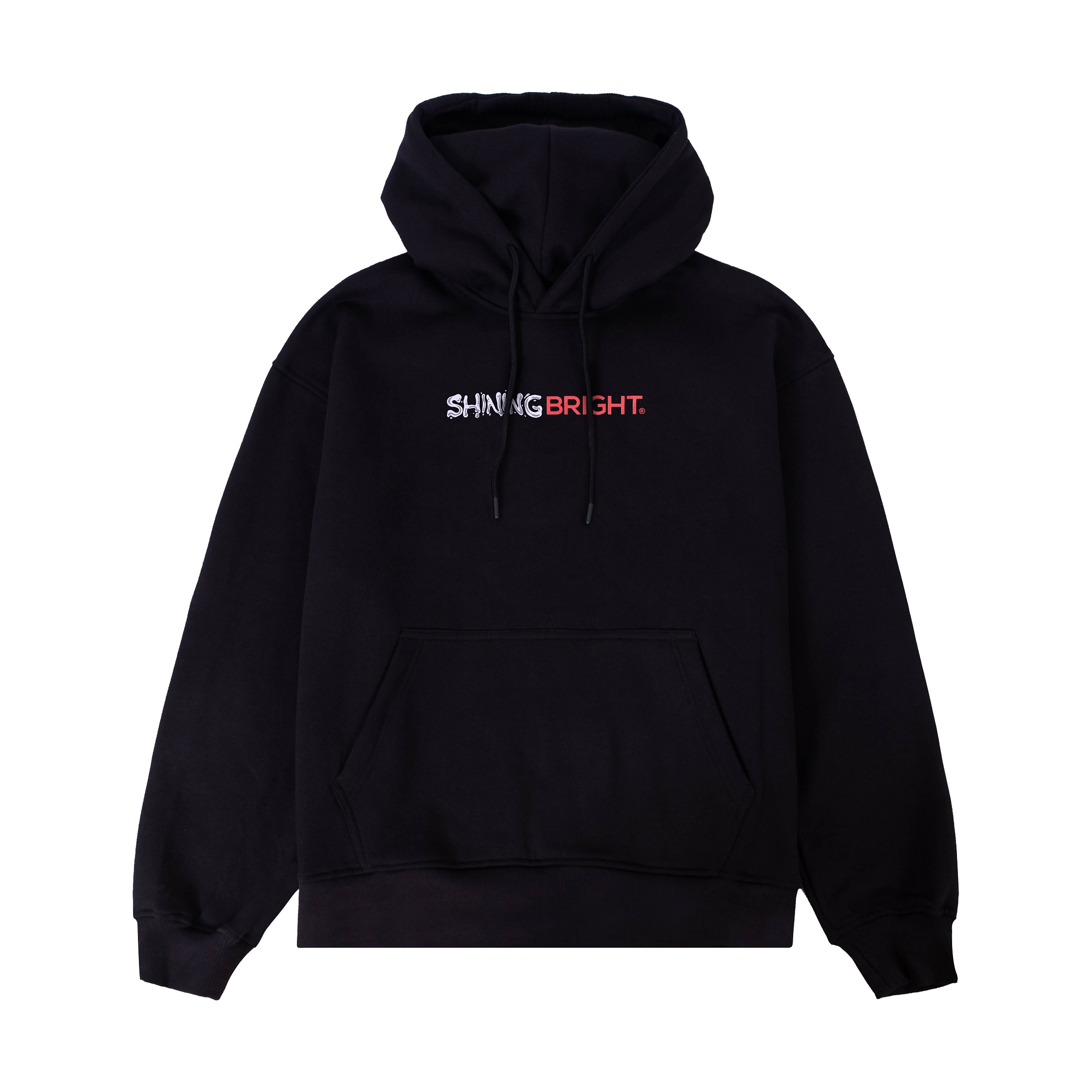 Shining Bright Hydrant Pullover Hoodie - Black