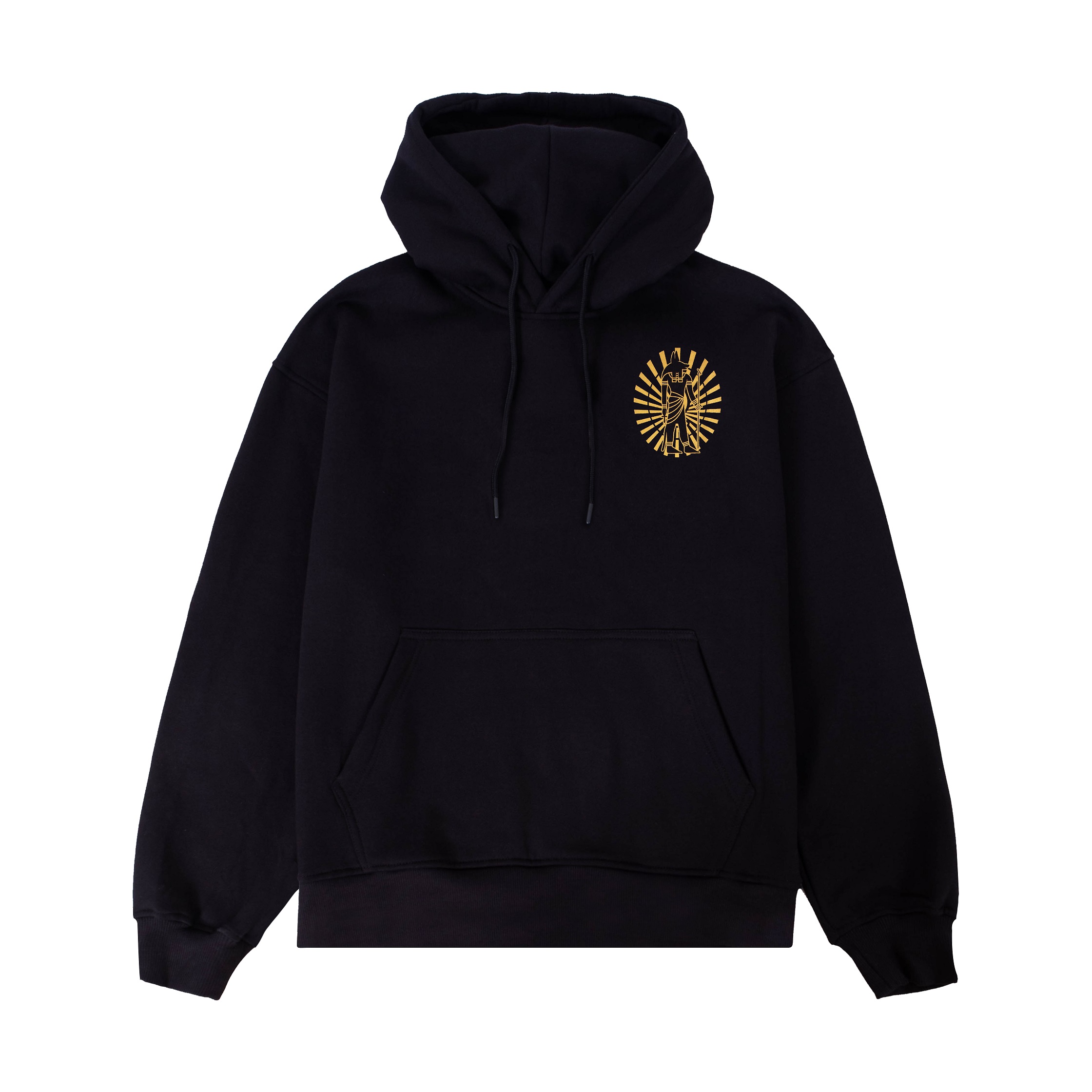 Shining Bright Dark Horse Pullover Hoodie - Black