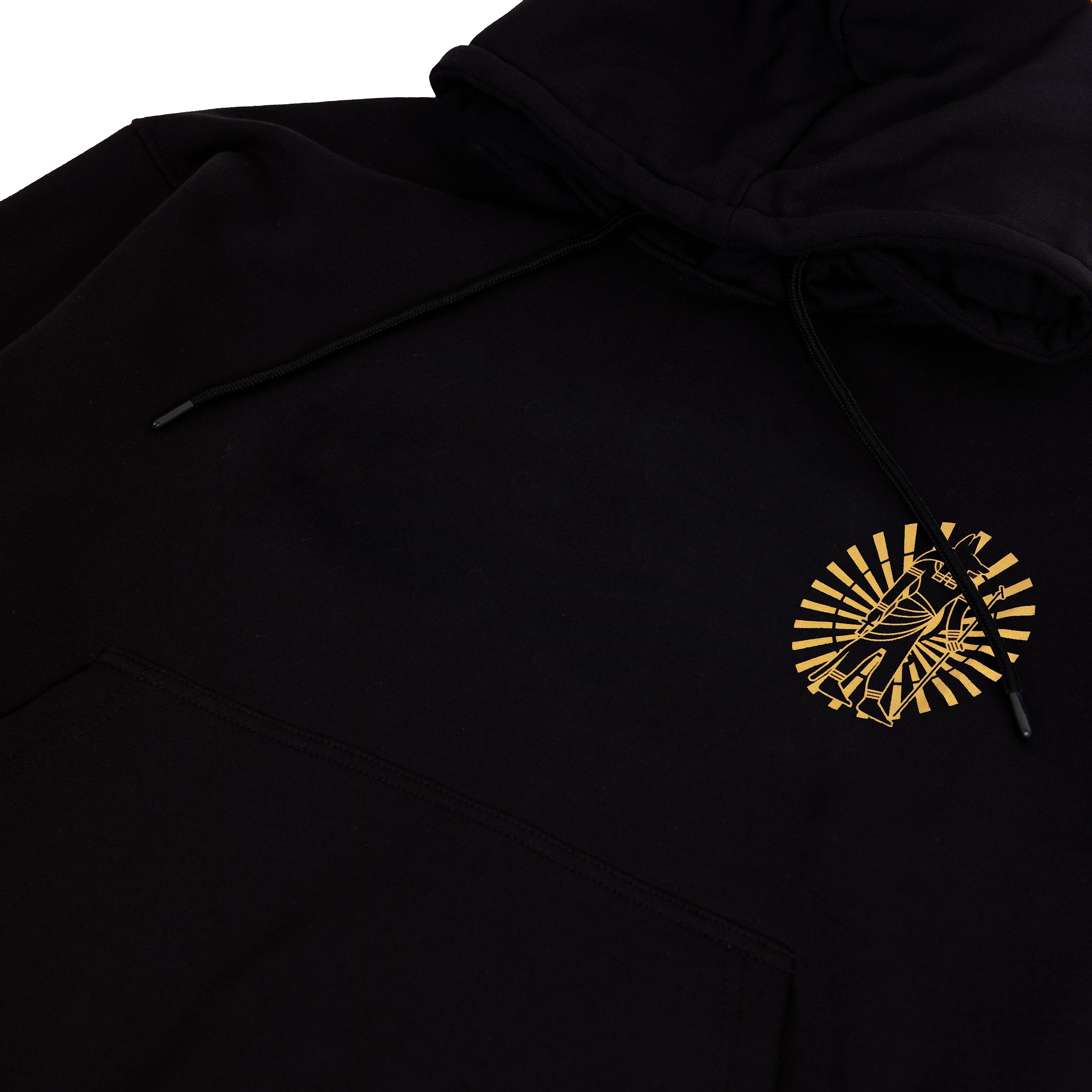 Shining Bright Dark Horse Pullover Hoodie - Black