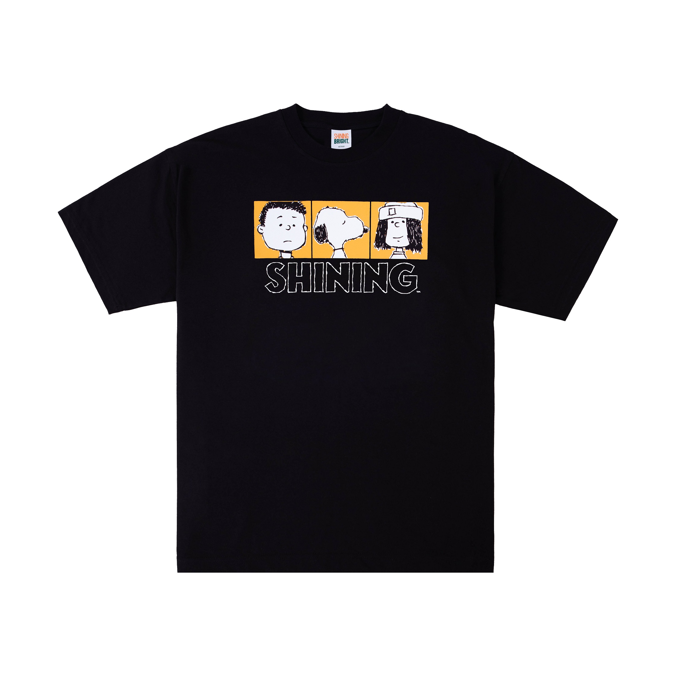 Shining Bright Threef Tshirt - Black