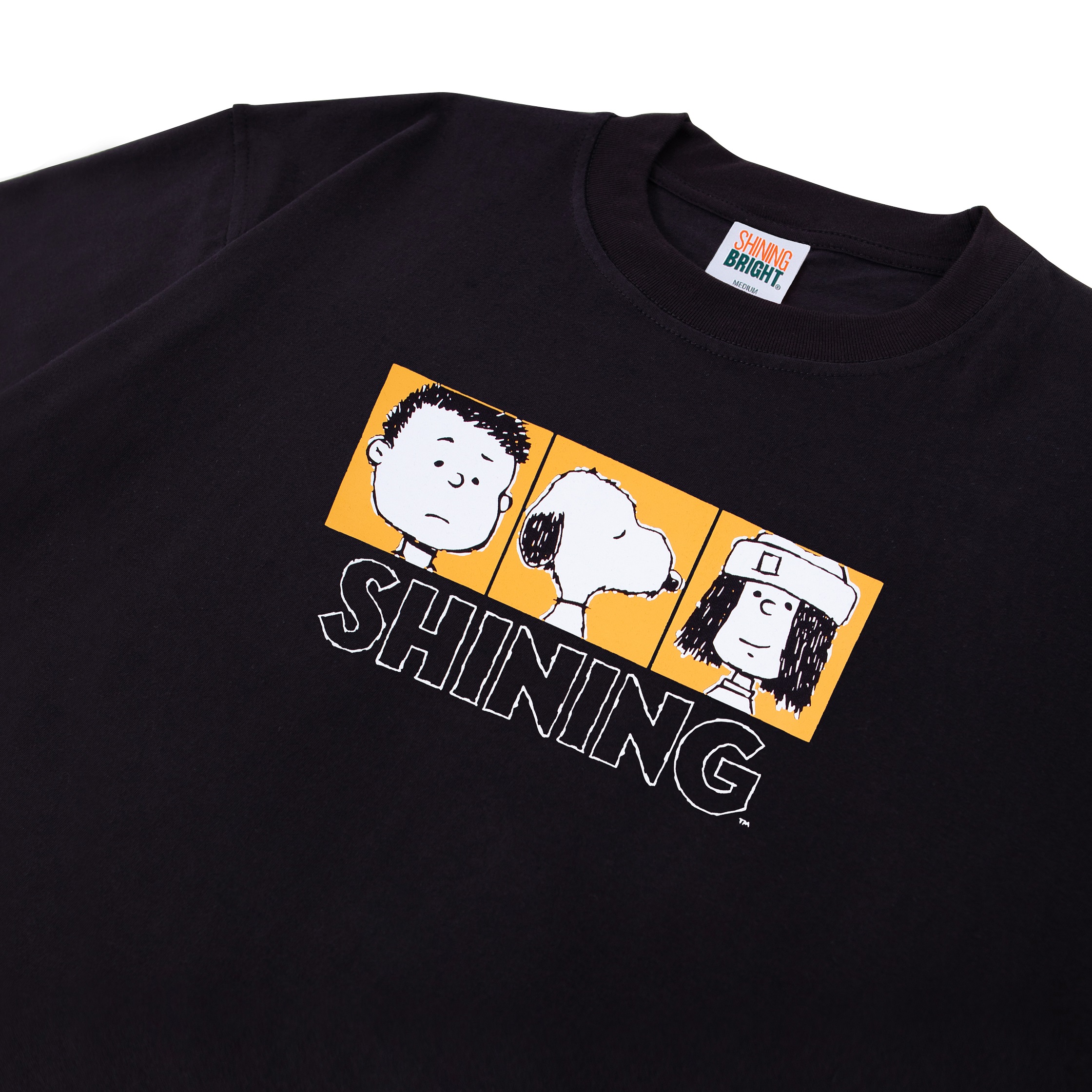 Shining Bright Threef Tshirt - Black