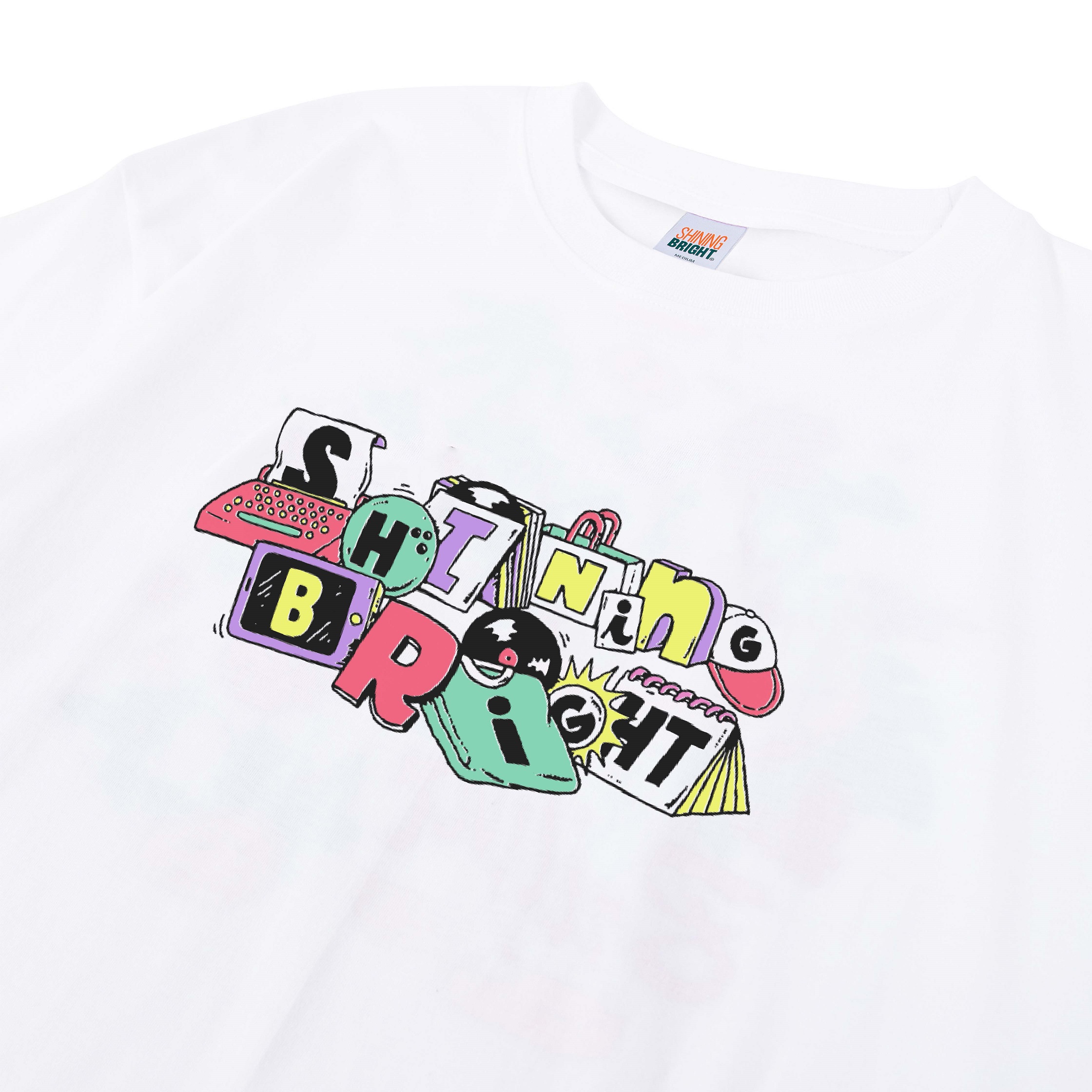 Shining Bright Lof Tshirt - White