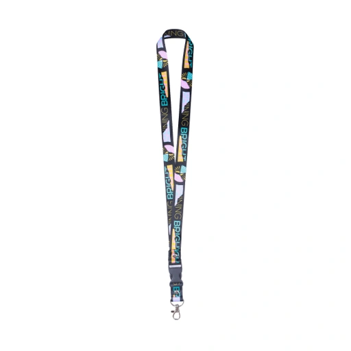 Image of Shining Bright Retro Lanyard - Black