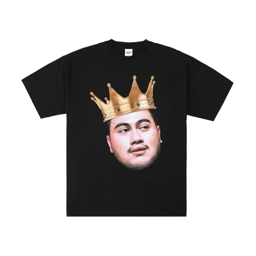 Image of Shining Bright King Nassar Tshirt - Black