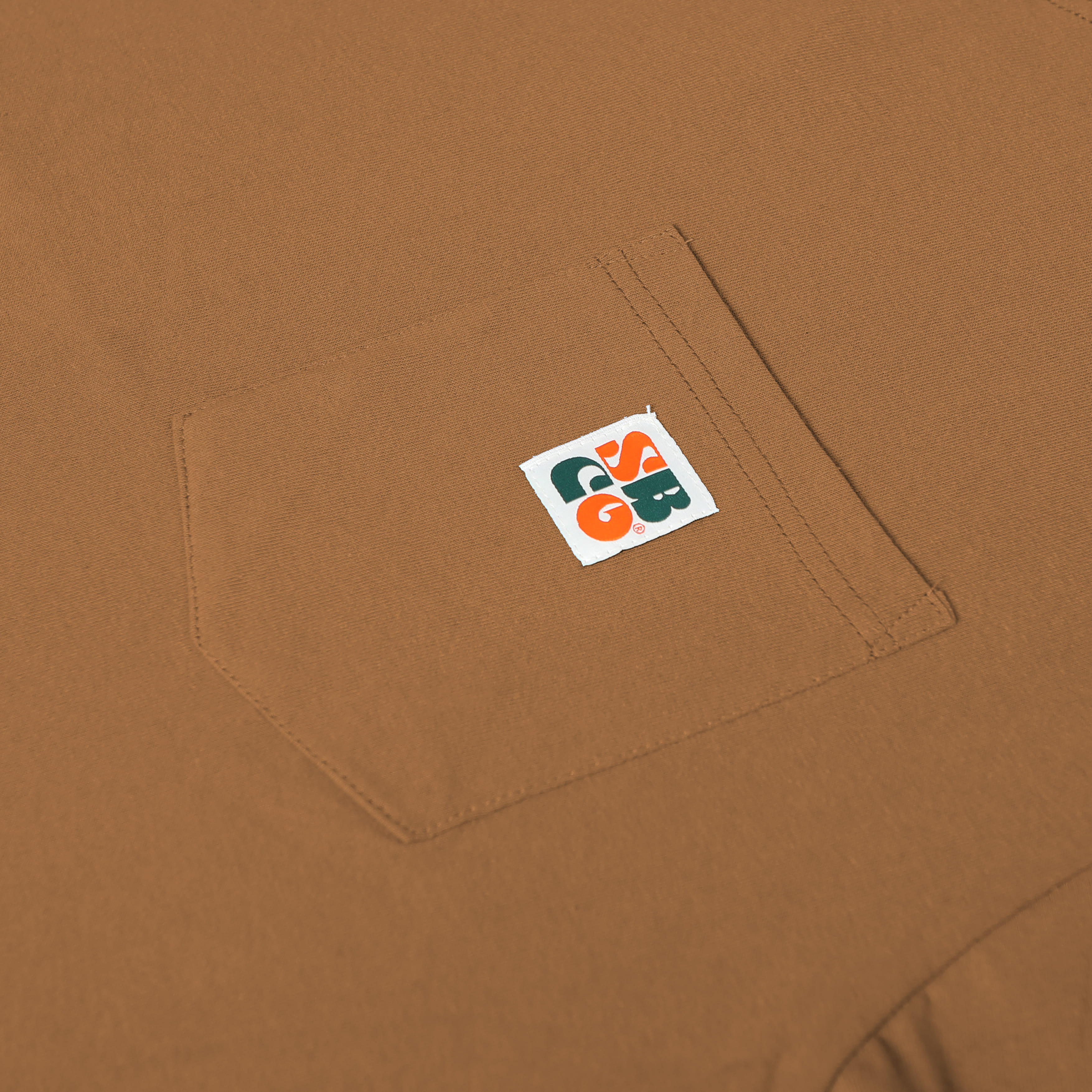Shining Bright Pocket Tshirt - Brown